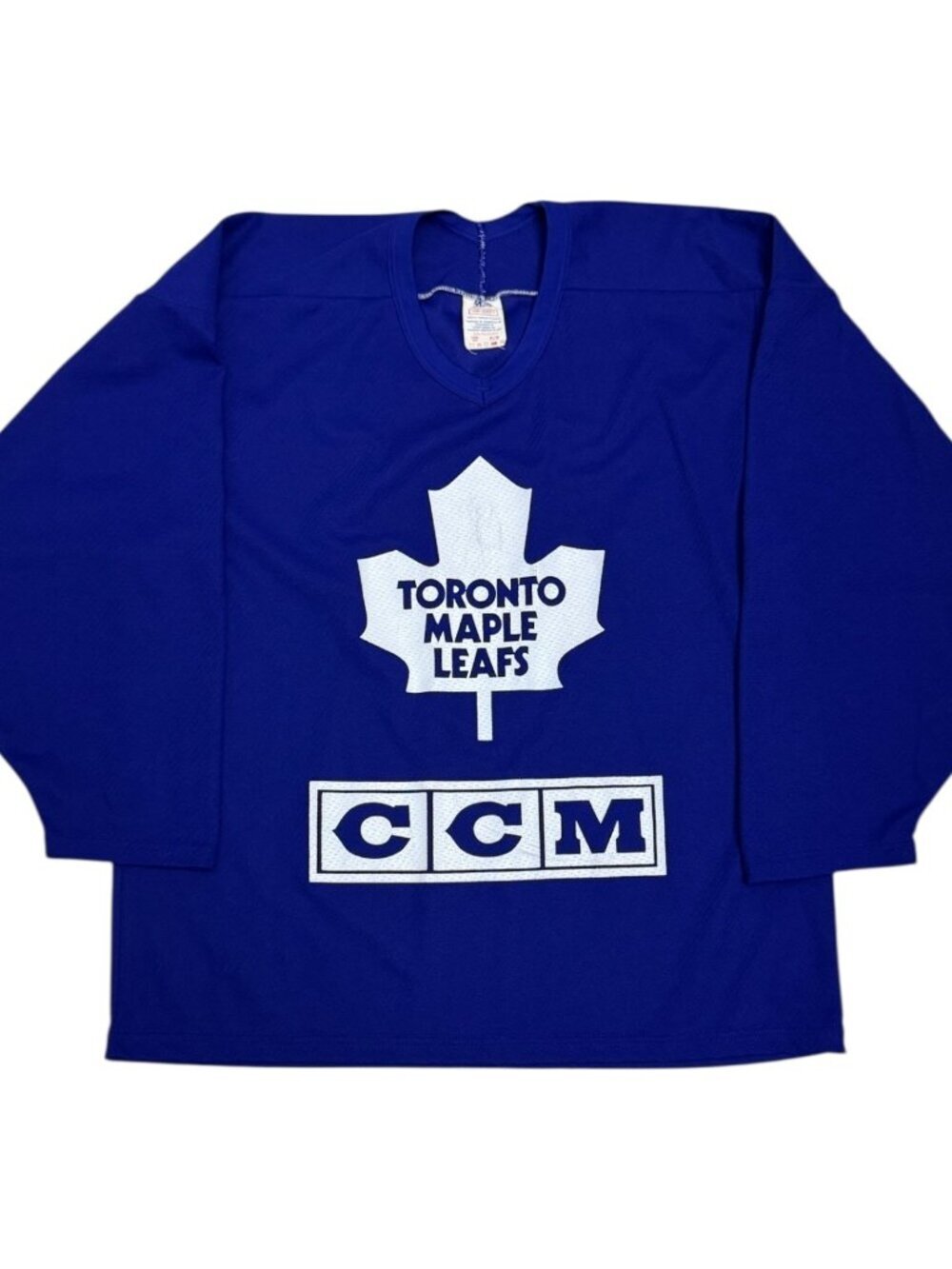 TORONTO MAPLE LEAFS NHL Vintage 90s Maska Air Knit NHL Hockey Jersey Mens Medium